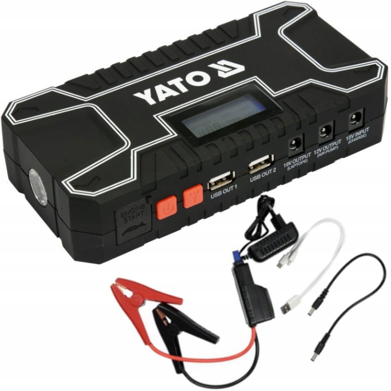 YATO URZĄDZENIE ROZRUCHOWE/POWERBANK 12000 mA